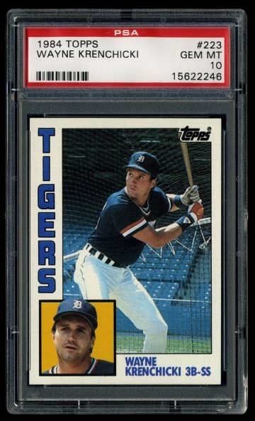1984 Topps #65 Kirk Gibson NM-MT Tigers