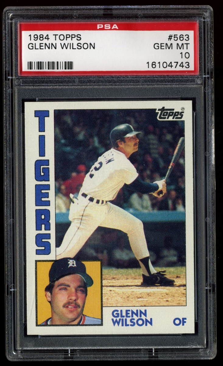 Tom Brookens autographed Baseball Card (Detroit Tigers) 1984 Topps