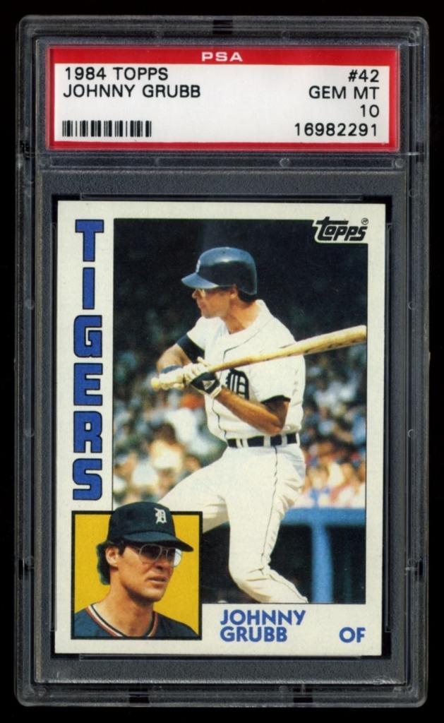 Baseball - 1984 Topps Detroit Tigers: Jim's 1984 World Champions Detroit  Tigers Set Set Image Gallery