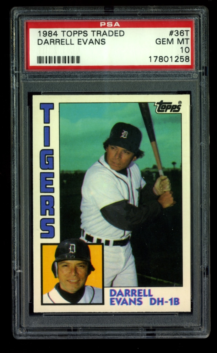 KIRK GIBSON 1984 TOPPS DETROIT TIGERS CARD #65