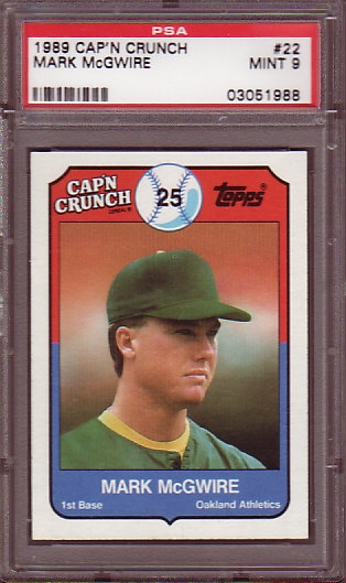 マークマクガイヤー　カード　ホームラン記念　クリアプレート 87 Record Breakers Mark McGwire | eBay