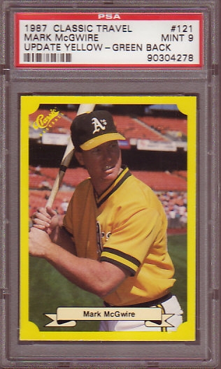 1993 Upper Deck Future Heroes Mark McGwire Oakland Athletics