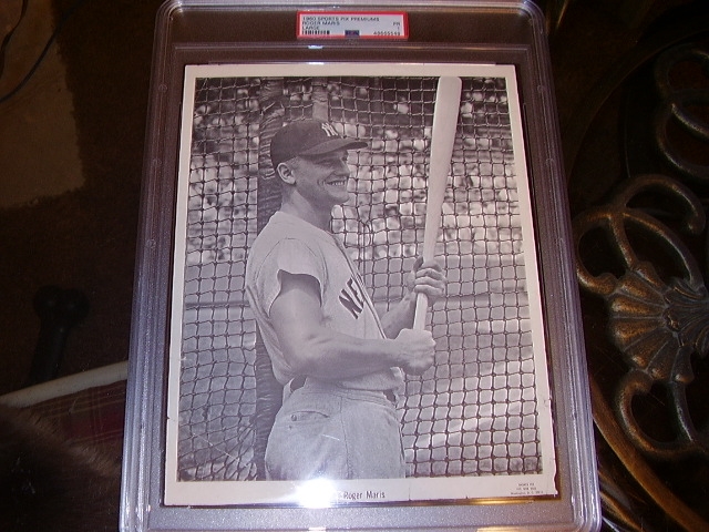 Roger Maris / 1994 Ted Williams Etched in Stone (9) Card Insert