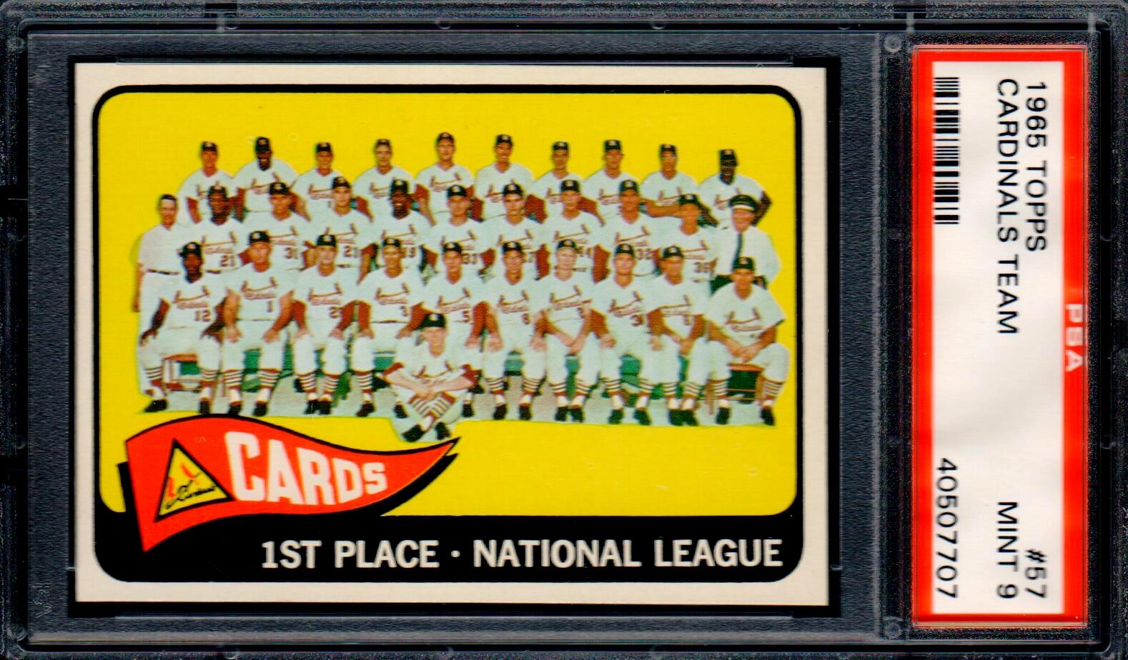 Baseball - 1965 Topps St. Louis Cardinals: The MLB Collection of Defending Champs Set Image Gallery