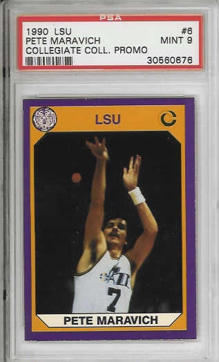 Pete Maravich LSU Tigers College Basketball Throwback Jersey