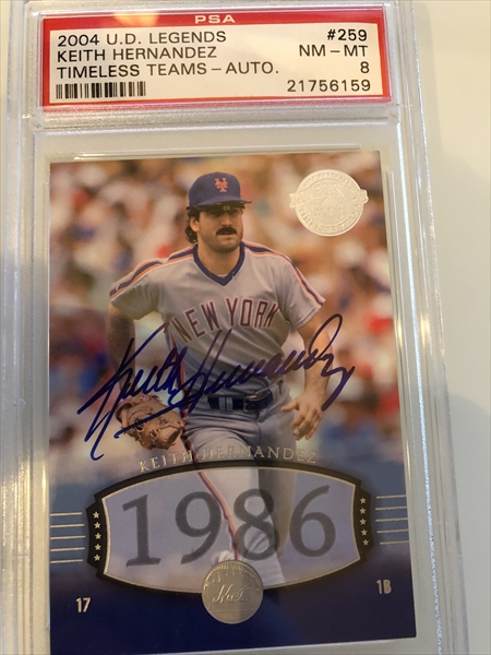 Keith Hernandez Autograph Submission – PastPros