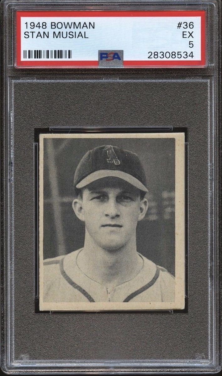 Stan Musial Baseball Scoops Baseball Card as Pictured -  in 2023