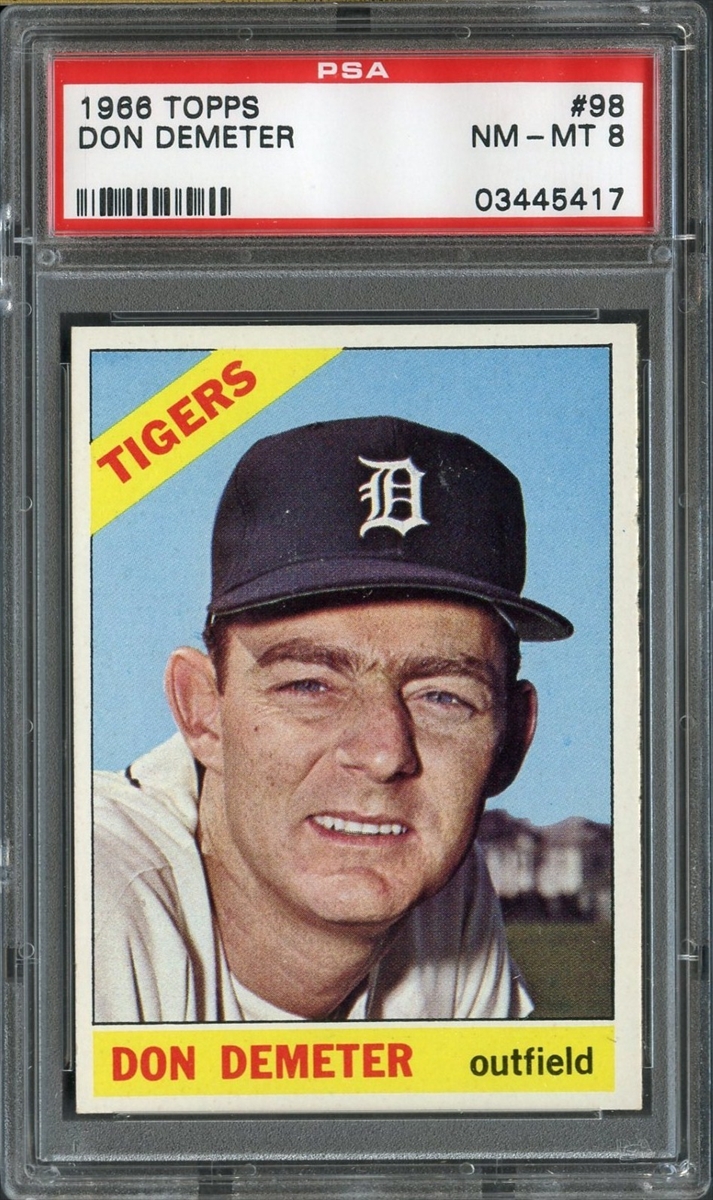  1966 Topps # 145 Bill Freehan Detroit Tigers (Baseball