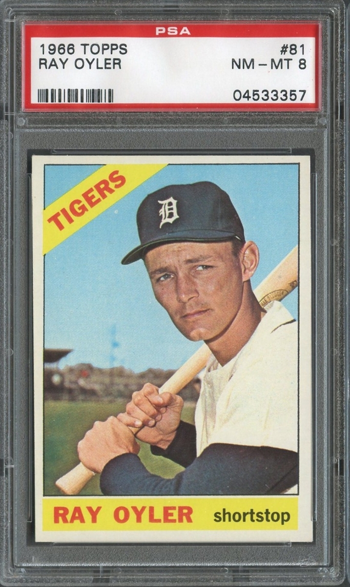  1966 Topps # 455 Mickey Lolich Detroit Tigers