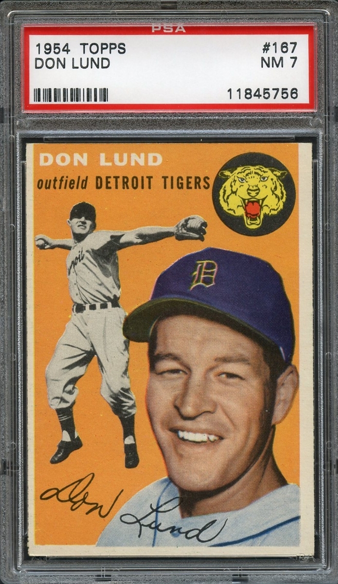 Baseball - 1954 Topps Detroit Tigers: DB's 1954 Tigers Set Image Gallery