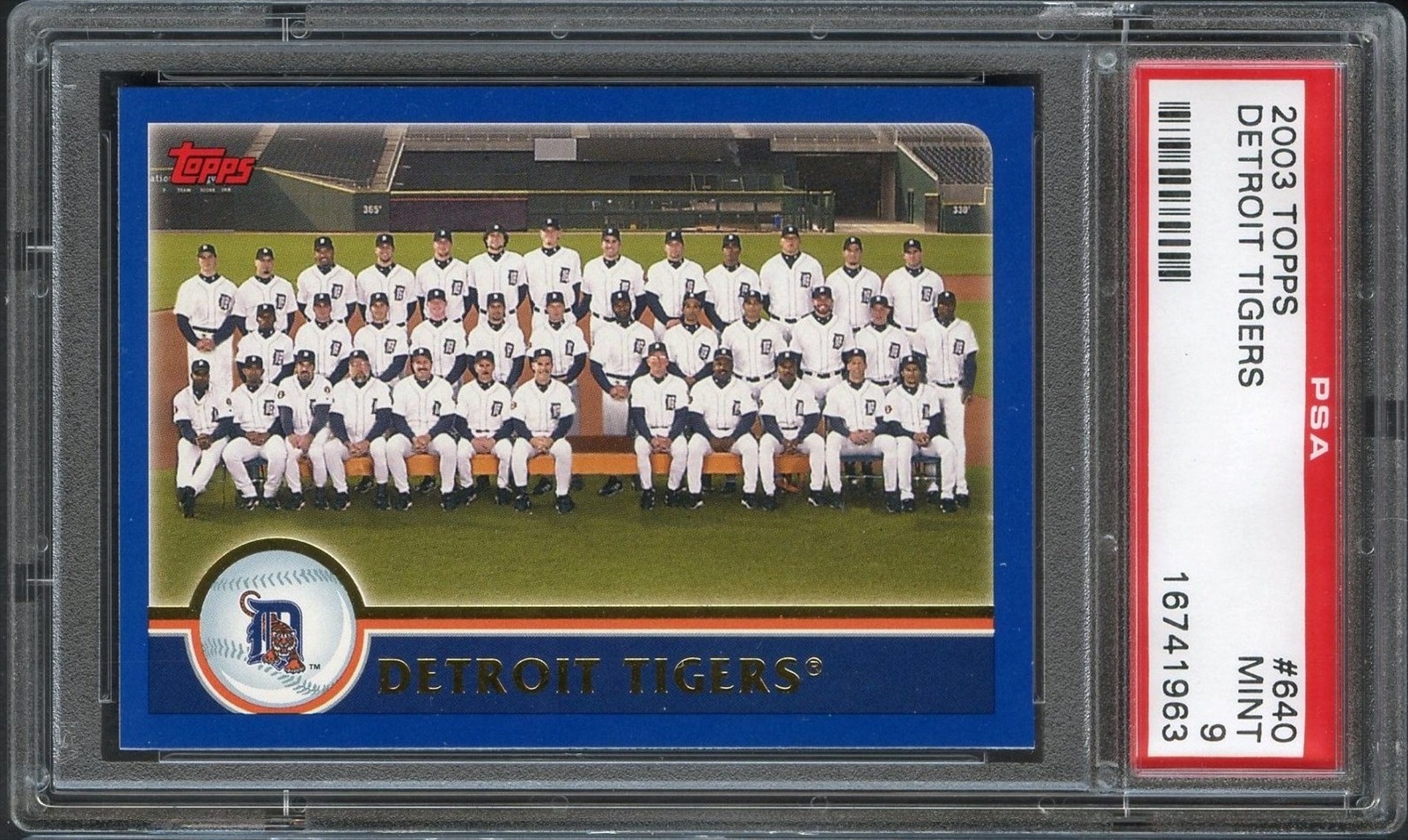  1980 Topps # 626 Tigers Team Checklist Sparky Anderson Detroit  Tigers (Baseball Card) NM Tigers : Collectibles & Fine Art