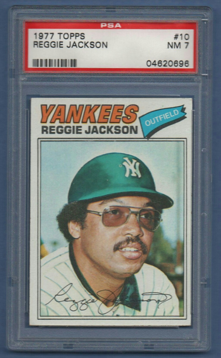 Baseball - Reggie Jackson Basic Topps Set: Topps Basic Straw That Stirs ...