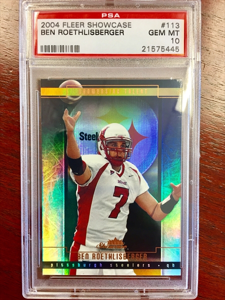 2004 Topps 311 Ben Roethlisberger Rookie PSA 10 GEM MT - Sportsnut