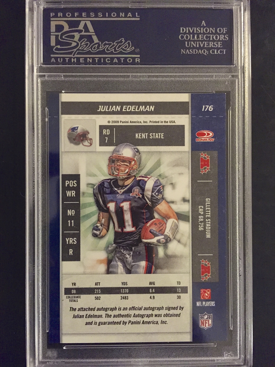 Julian Edelman Rookie Cards Checklist, Best Autographs, Most Valuable