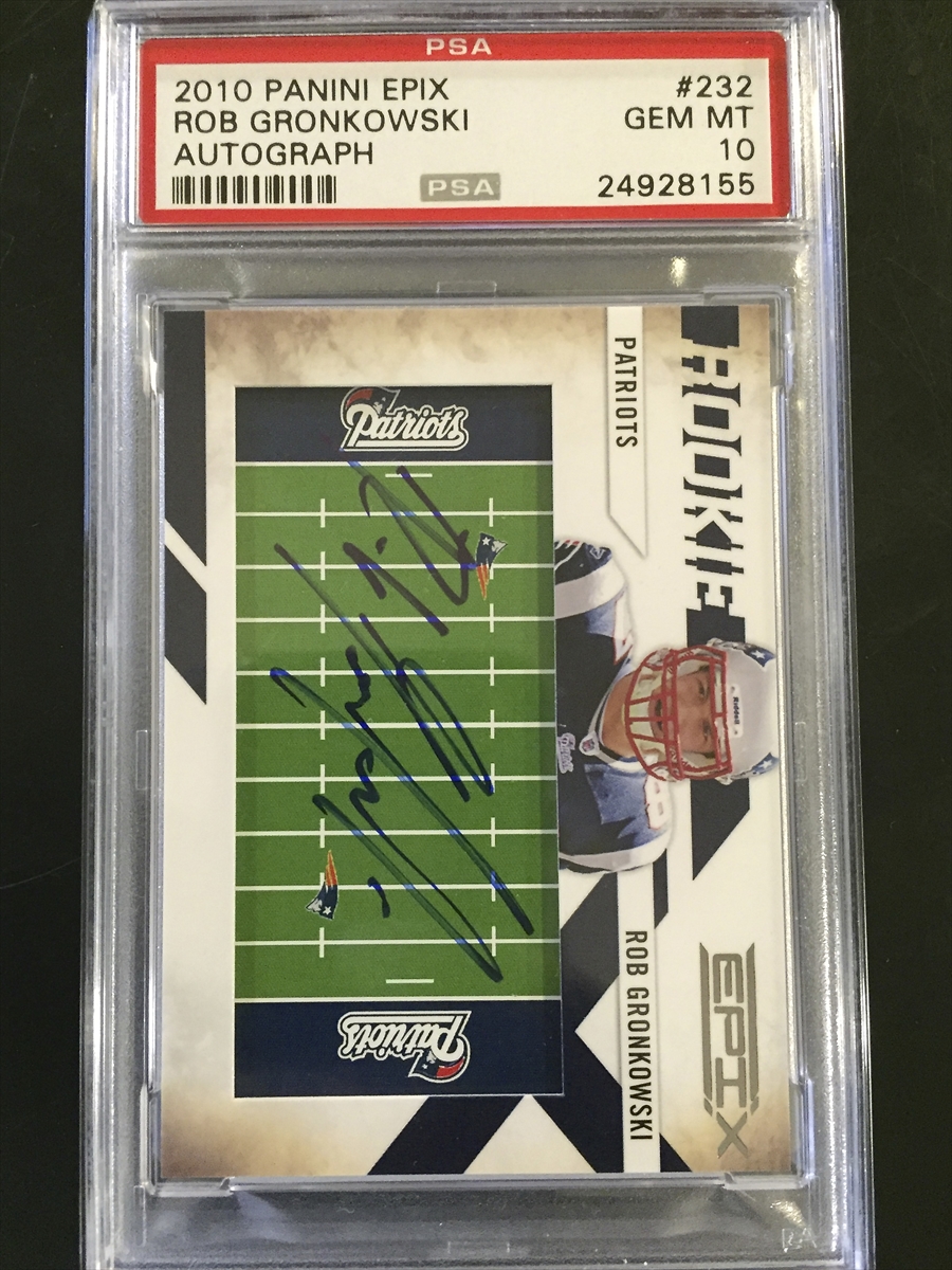 2010 rob gronkowski Rookie PSA 10