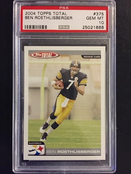 2010 Topps Ben Roethlisberger #280 Steelers