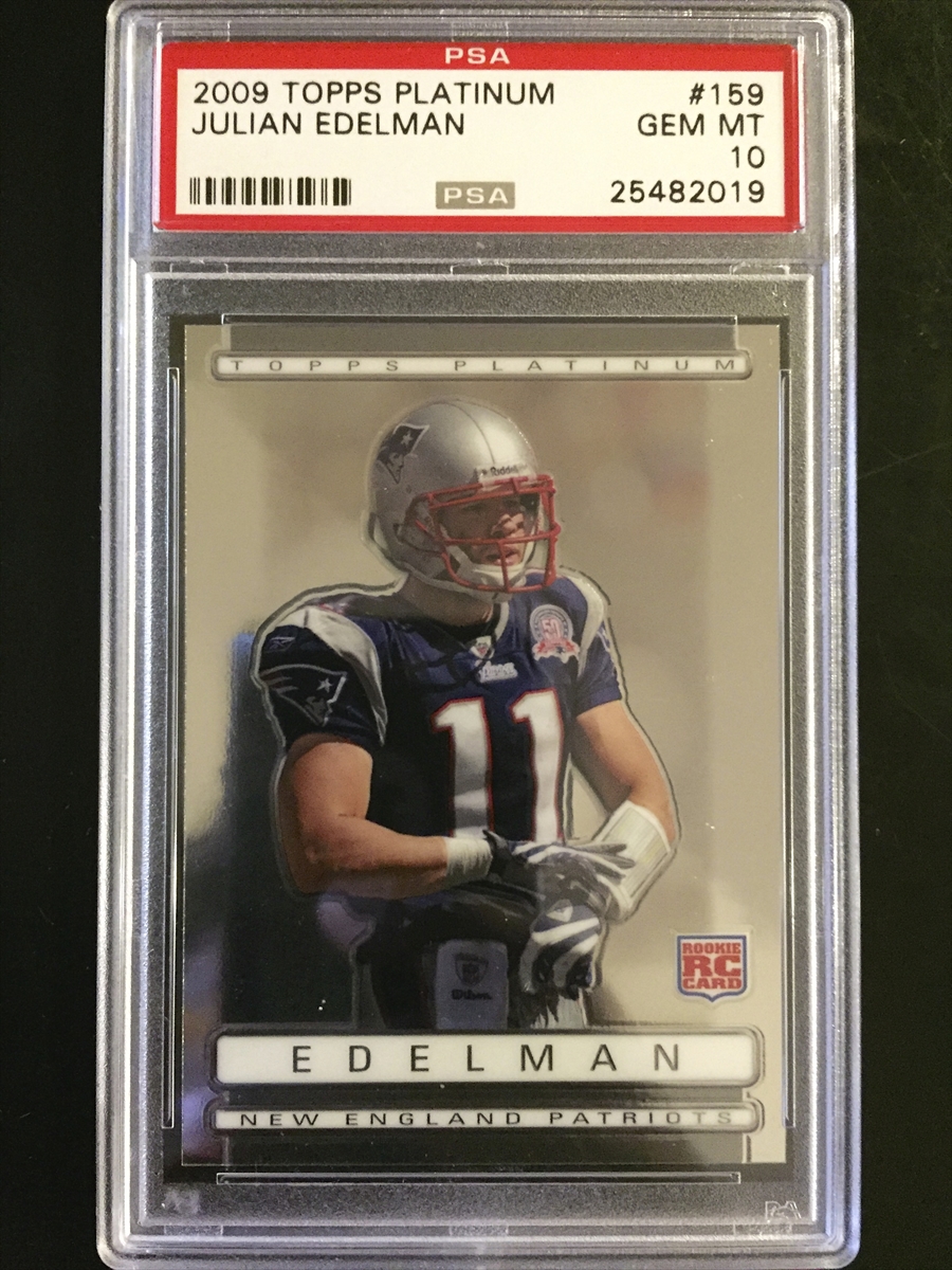 2009 SP Authentic #305 Julian Edelman AU RC - /999 - NM-MT