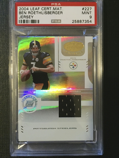 PSA Set Registry Digital Album: Will's Big Ben Rookie Set