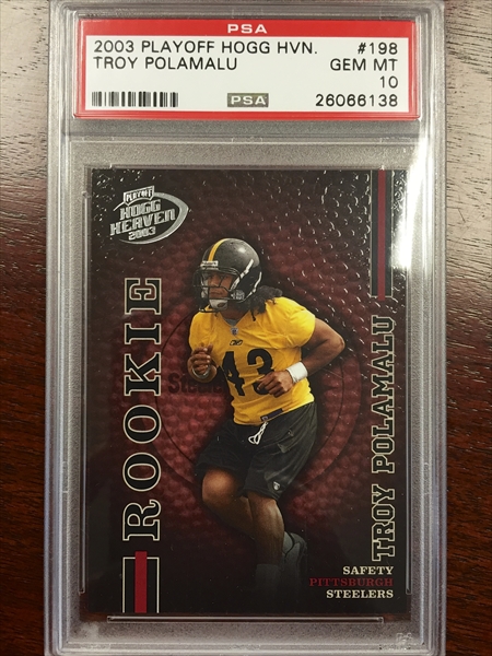 TROY POLAMALU ROOKIE CARD 2003 Upper Deck $$ Foootball RC PITTSBURGH  STEELERS!