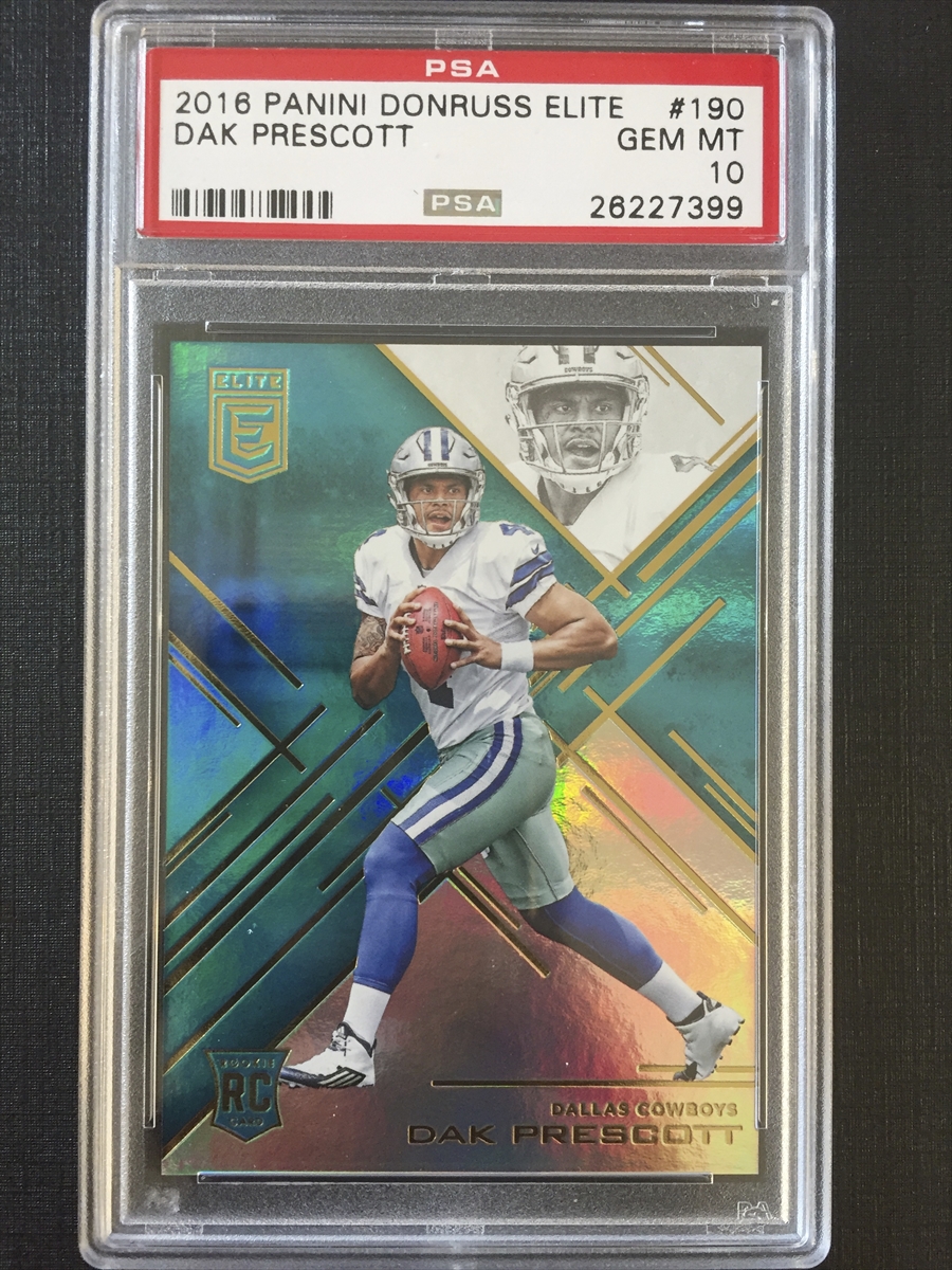 : 2016 Panini Black Friday #57 Dak Prescott RC #345/499 DALLAS  COWBOYS : Collectibles & Fine Art