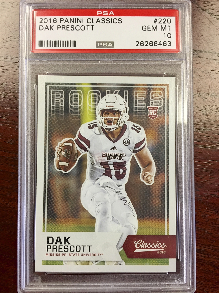 : 2016 Panini Black Friday #57 Dak Prescott RC #345/499