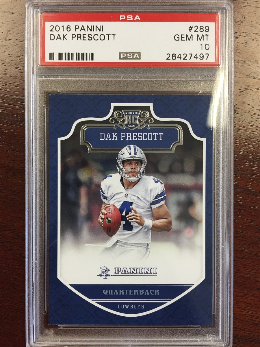 DAK PRESCOTT 2016 Donruss PHENOM Dallas Cowboys Autograph AUTO Rookie RC  JERSEY