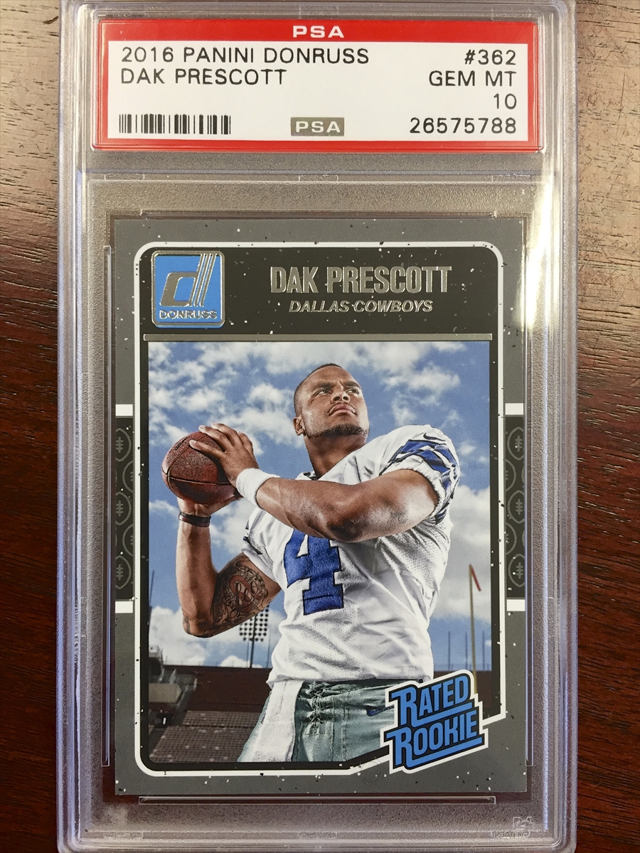 : 2016 Panini Black Friday #57 Dak Prescott RC #345/499 DALLAS  COWBOYS : Collectibles & Fine Art