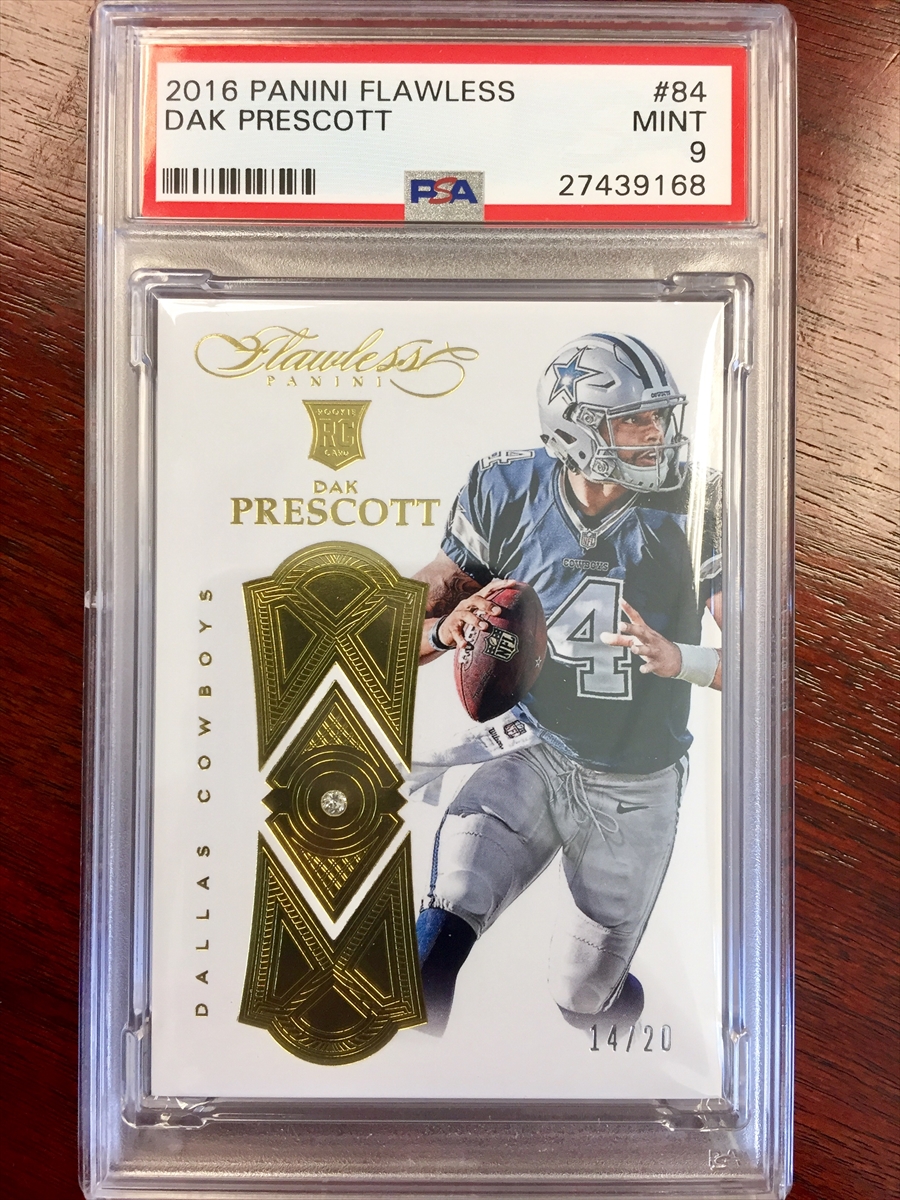 National Treasures Autograph Jersey Booklet Cowboys Dak Prescott 40/99 2016