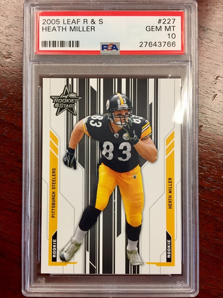 Heath Miller 2005 Topps Rookie Card - JJ Sports and Collectibles