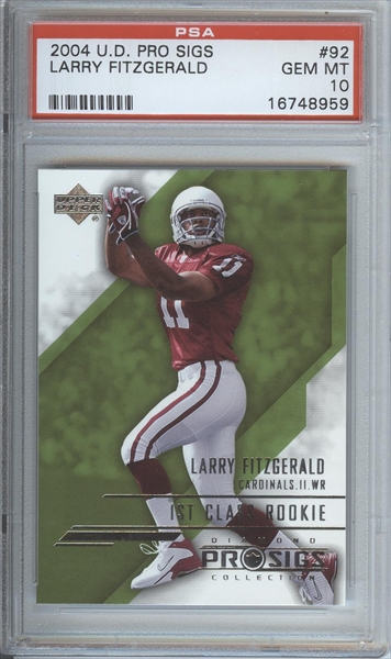 Football - Larry Fitzgerald Rookie Set: J's Fitz Rookie Set Set Image  Gallery