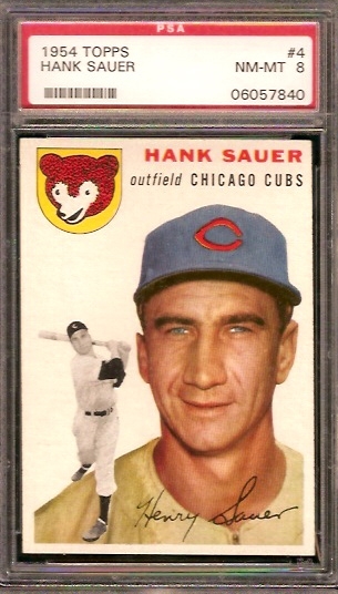 Baseball - 1954 Topps Chicago Cubs: Mark's 54 Cubs Set Image Gallery