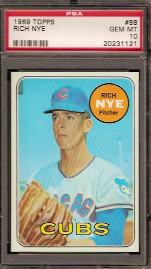 Baseball - 1969 Topps Chicago Cubs: Mark's 69 Cubs Set Image Gallery