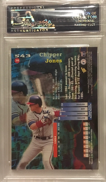 Baseball - Chipper Jones Basic & Collector Issues Set: N1ghtfox