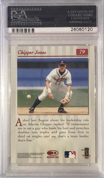Dime Boxes -- The Low-End Baseball Card Collector's Journey: The Gems of  Junk Wax, Pt. 67: 1991 Classic Best #268 Chipper Jones