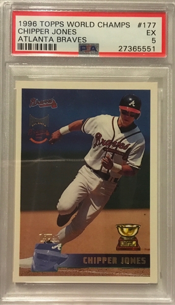 CHIPPER JONES ROOKIE CARD - 1996 TOPPS ALL-STAR BASEBAL