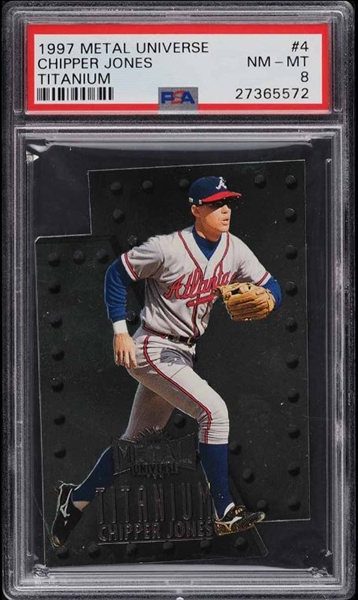 2000 Fleer Focus #118 Chipper Jones NM-MT Braves  