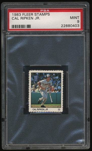 1981 TCMA Cal Ripken Jr. Minor League Rookie Card 9PSA 10 GEM MINT)