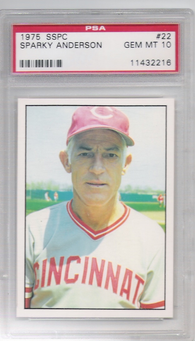 Baseball - Sparky Anderson (Manager) Master Set : John's Sparky Anderson MM  Set Image Gallery