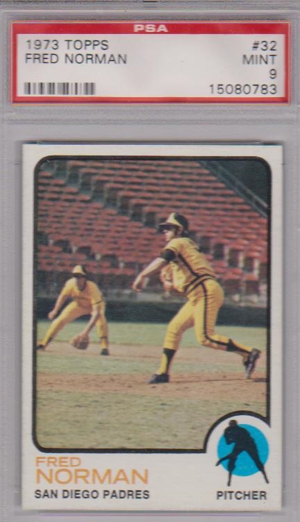  1972 Topps # 194 Fred Norman San Diego Padres