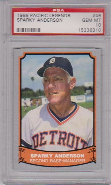 Baseball - Sparky Anderson (Manager) Master Set : John's Sparky Anderson MM  Set Image Gallery