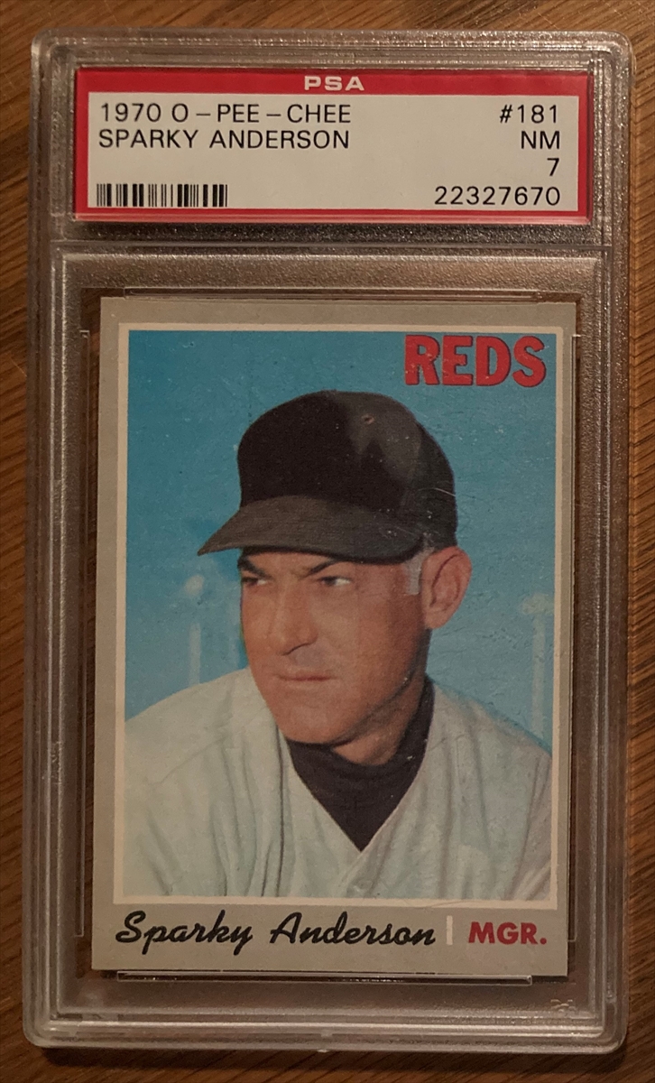 Baseball - Sparky Anderson (Manager) Master Set : John's Sparky Anderson MM  Set Image Gallery