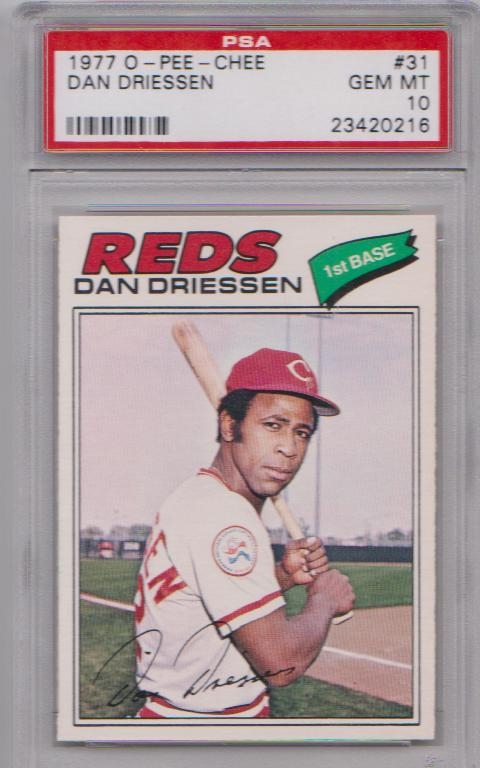 Baseball - Dan Driessen Master Set: John's Dan Driessen Set Image Gallery