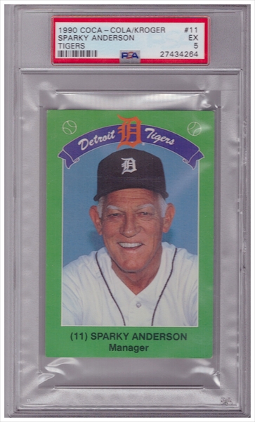 Baseball - Sparky Anderson (Manager) Master Set : John's Sparky Anderson MM  Set Image Gallery