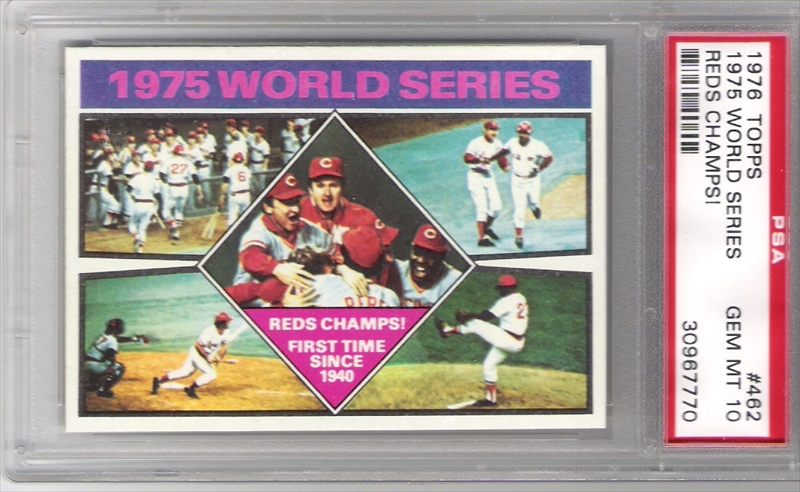 1976 Topps 1975 World Series (Reds Champs!)