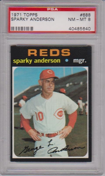 Baseball, Sparky Anderson (Manager) Master Topps Set All Time Set: John's Sparky  Anderson MMT