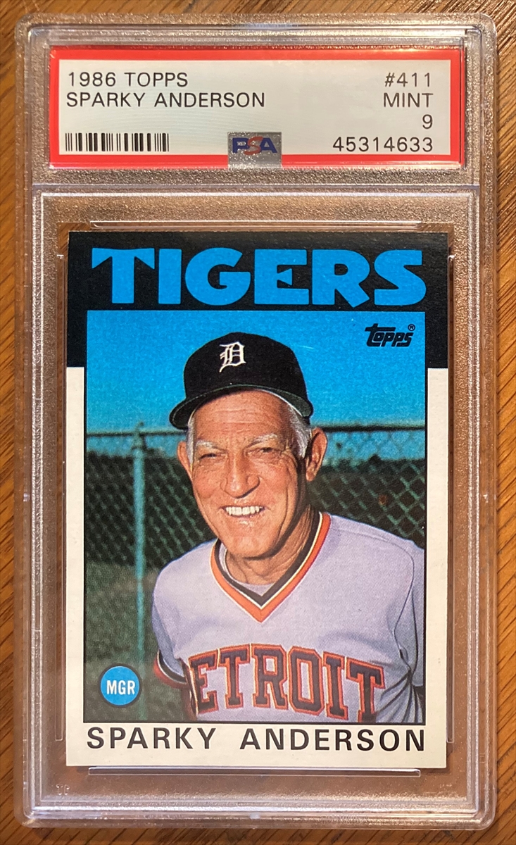 Baseball - Sparky Anderson (Manager) Master Set : John's Sparky Anderson MM  Set Image Gallery