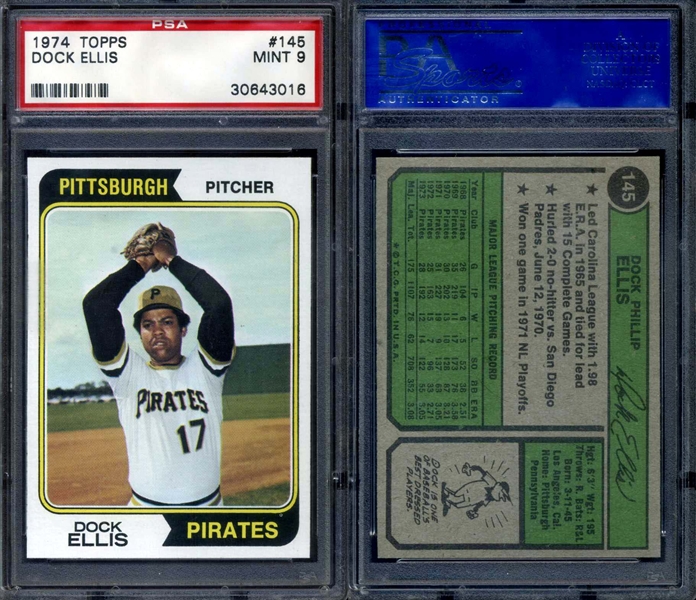  1976 Topps # 528 Dock Ellis Pittsburgh Pirates