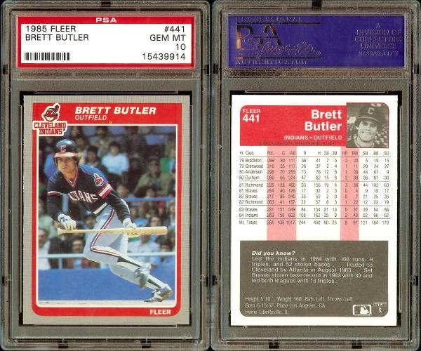 Baseball Cards Come to Life!: Brett Butler 1993 Studio