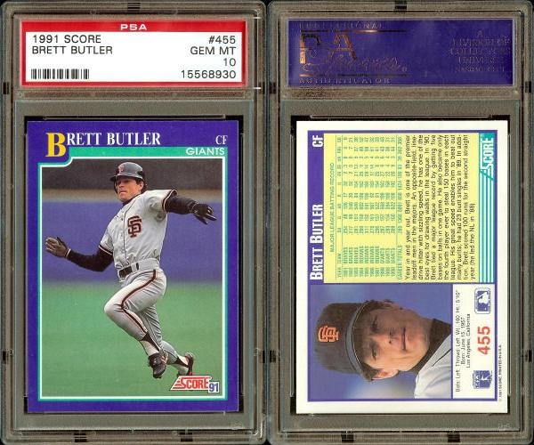 Baseball Brett Butler Master Set TNP777's Butler master Set Image
