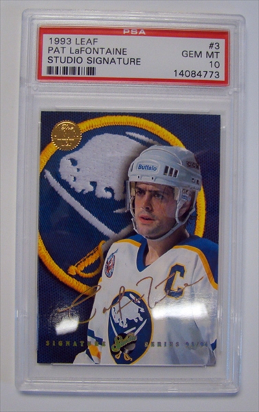 1993-94 Leaf Studio Signature Hockey Cards – Pick Your Card! NHL, Ungraded